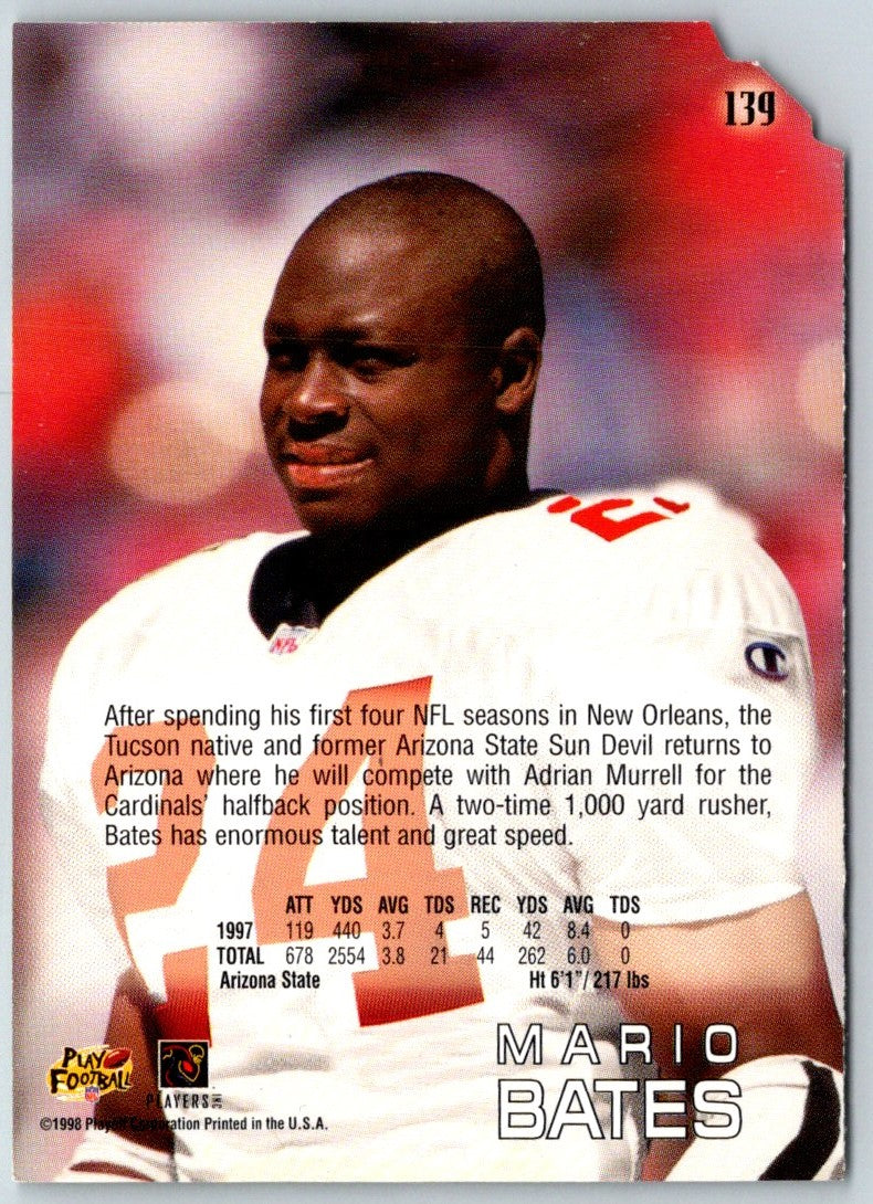 1998 Playoff Absolute Retail Mario Bates