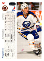 1991 Upper Deck Darcy Loewen #421 Rookie
