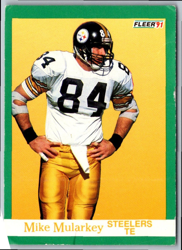 1991 Fleer Mike Mularkey #165