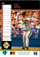 1992 Topps Jeff King #238