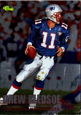 1995 Classic NFL Rookies Silver Drew Bledsoe #106