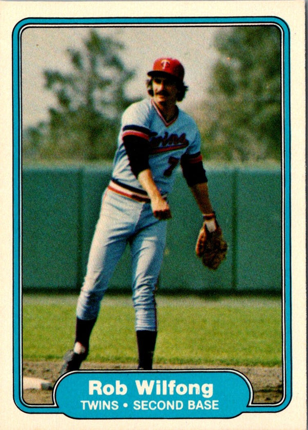 1982 Fleer Rob Wilfong #563