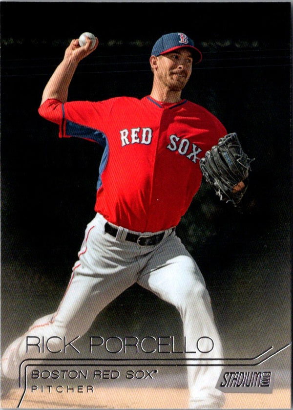 2015 Stadium Club Rick Porcello #9