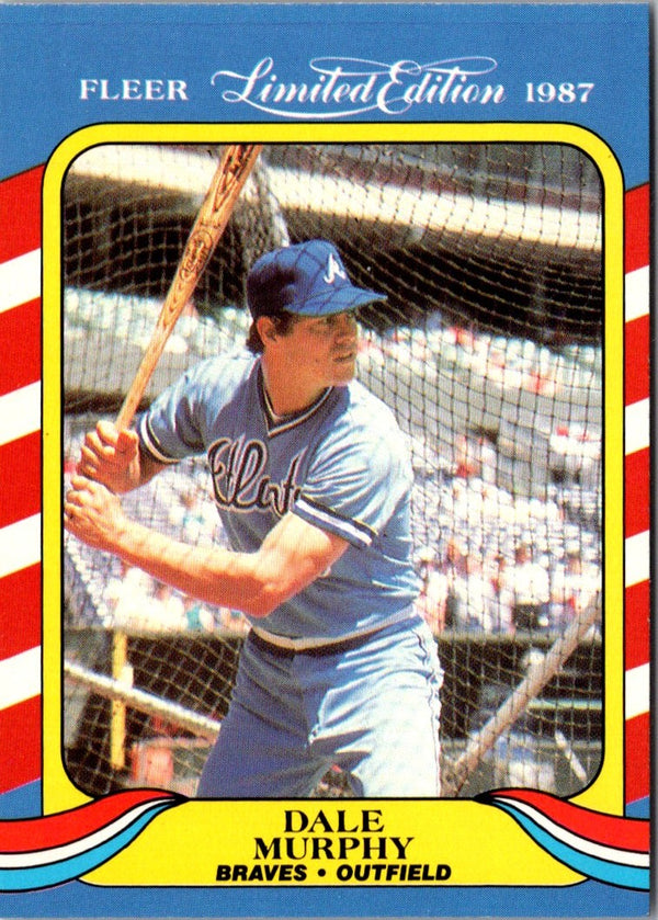 1987 Fleer Limited Edition Dale Murphy #30