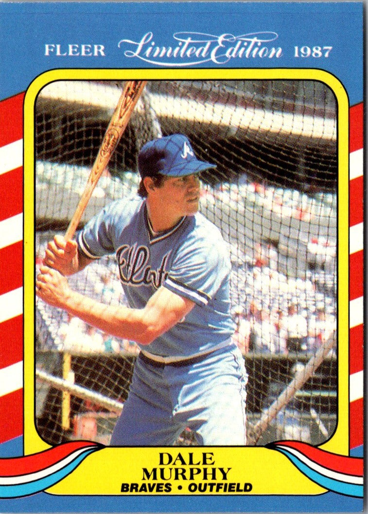 1987 Fleer Limited Edition Dale Murphy