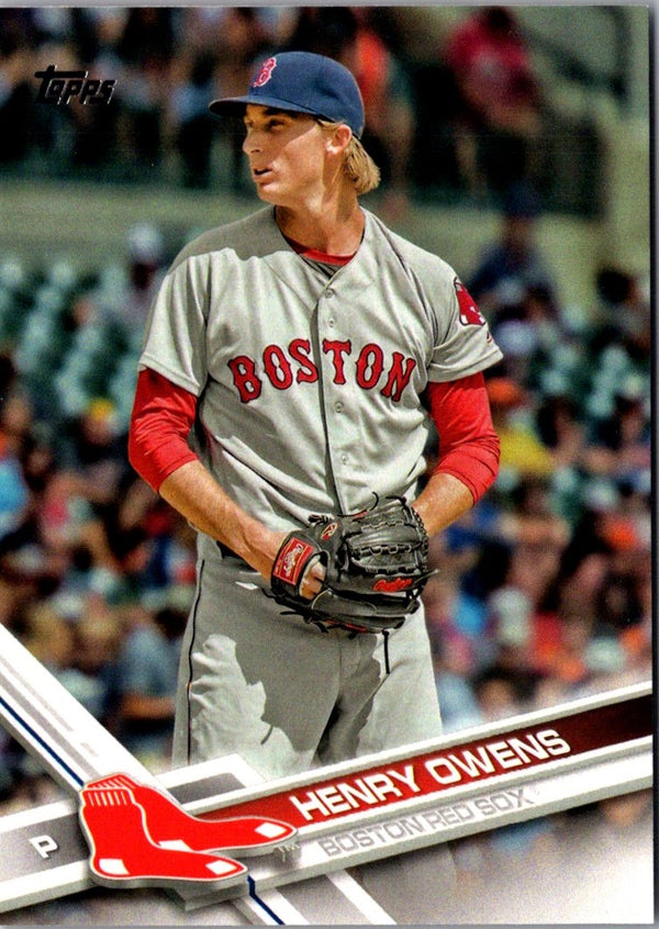 2017 Topps Henry Owens #69