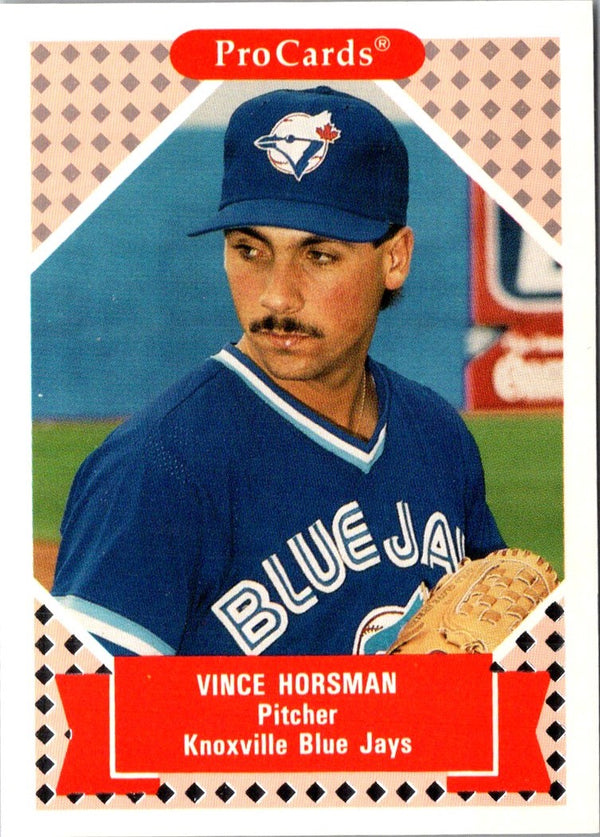 1991 ProCards Tomorrow's Heroes Vince Horsman #164