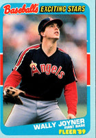 1989 Fleer Exciting Stars Wally Joyner #28