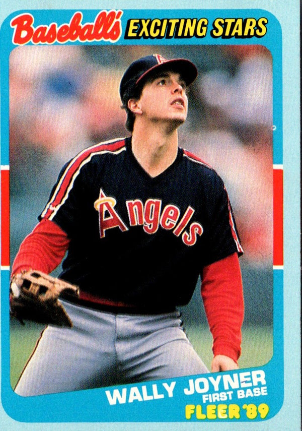 1989 Fleer Exciting Stars Wally Joyner #28