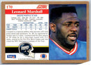 1991 Score Leonard Marshall