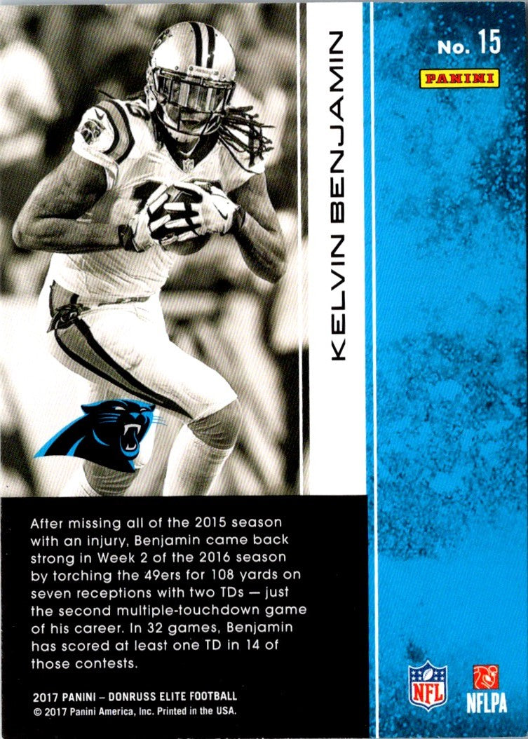 2017 Donruss Elite Kelvin Benjamin