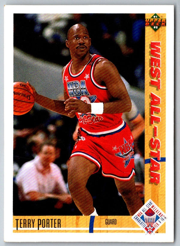 1991 Upper Deck International Italian Terry Porter #87