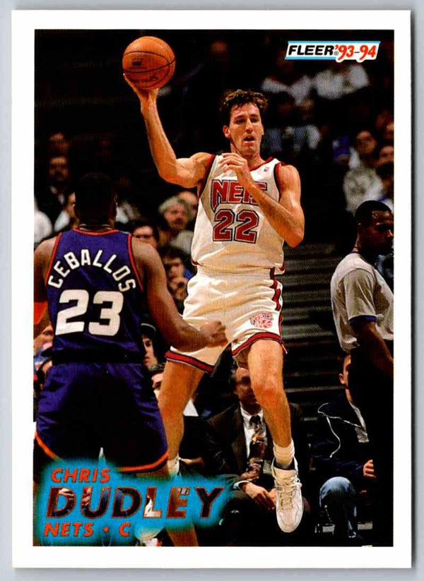 1993 Fleer Chris Dudley #134