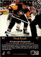 1991 Pro Set Platinum Mark Recchi #97