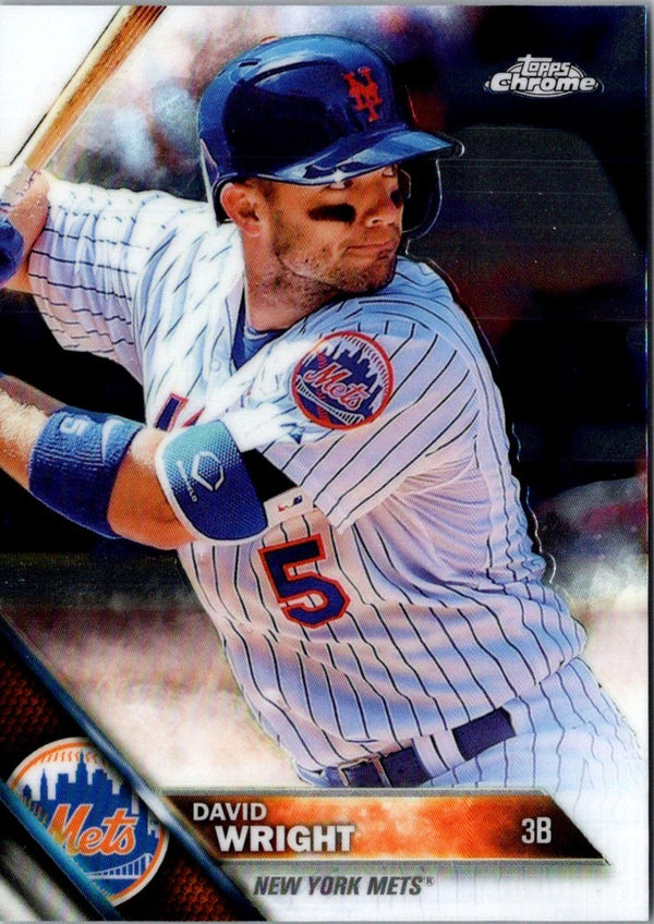 2016 Topps Chrome David Wright #134