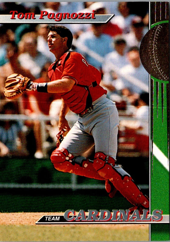 1993 Stadium Club St. Louis Cardinals Tom Pagnozzi #6