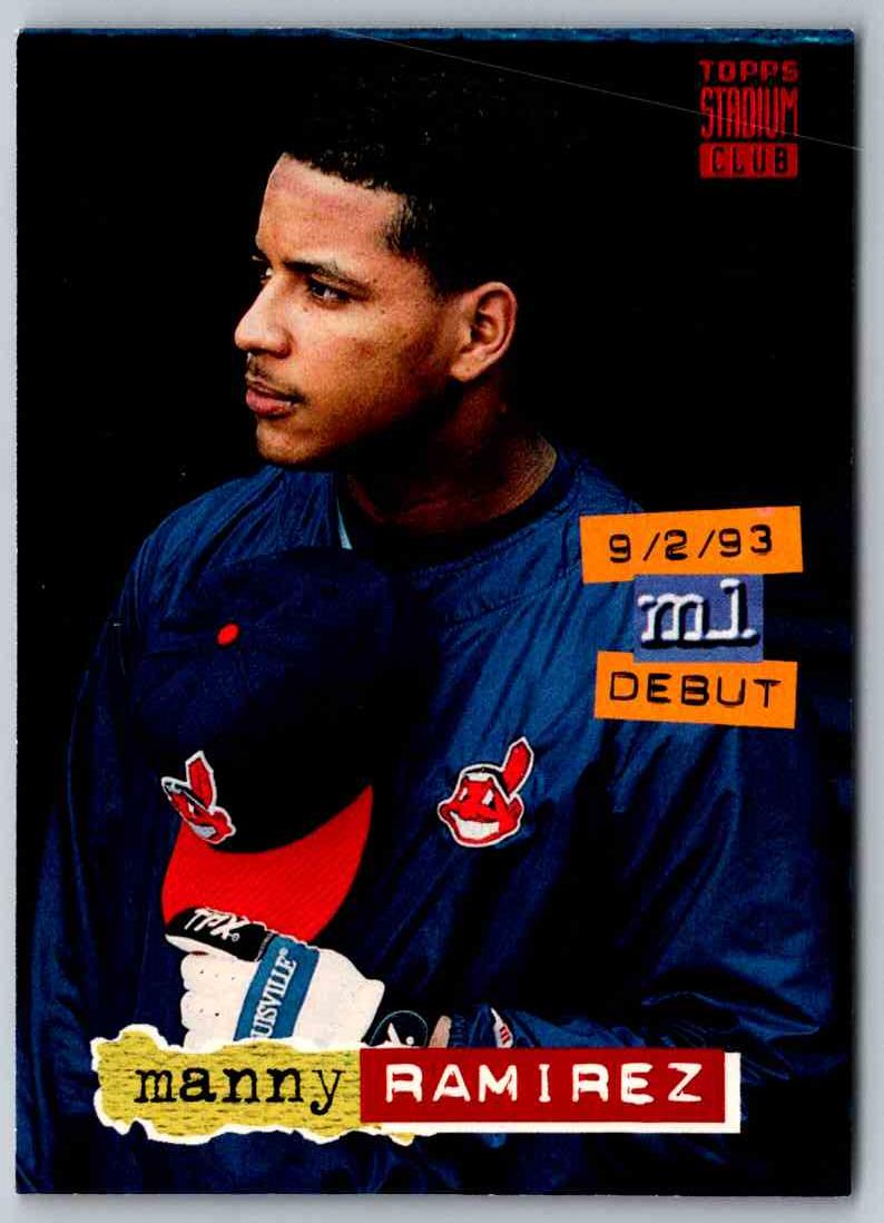 1994 Stadium Club Manny Ramirez