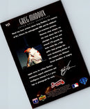 1996 Upper Deck V.J. Lovero Collection Greg Maddux