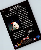 1996 Upper Deck V.J. Lovero Collection Greg Maddux #VJ5