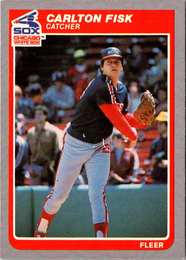 1985 Fleer Carlton Fisk #513