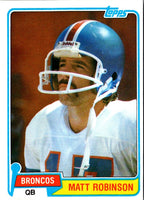 1981 Topps Matt Robinson #223