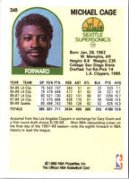 1990 Hoops 100 Superstars Michael Cage #92
