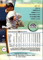 1999 Stadium Club Neifi Perez #91