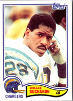 1982 Topps Willie Buchanon #227