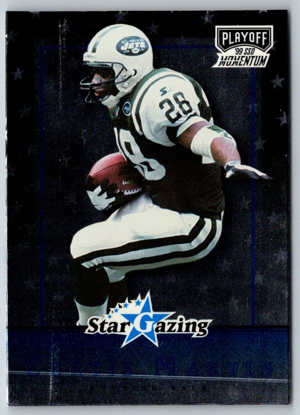 1999 Playoff Momentum SSD Star Gazing Curtis Martin #SG26