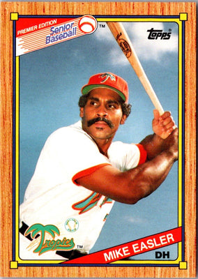 1989 Topps Senior League Mike Easler #80