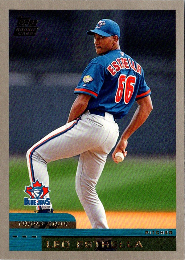 2000 Topps Chrome Traded & Rookies Leo Estrella #T56 Rookie