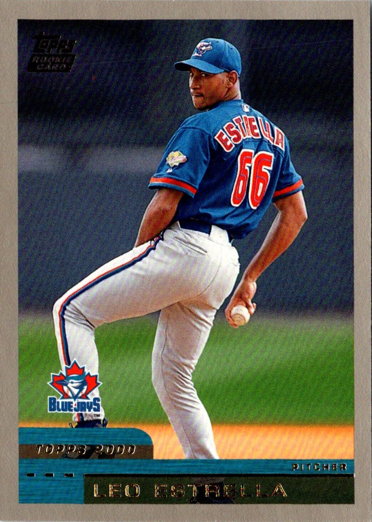 2000 Topps Chrome Traded & Rookies Leo Estrella