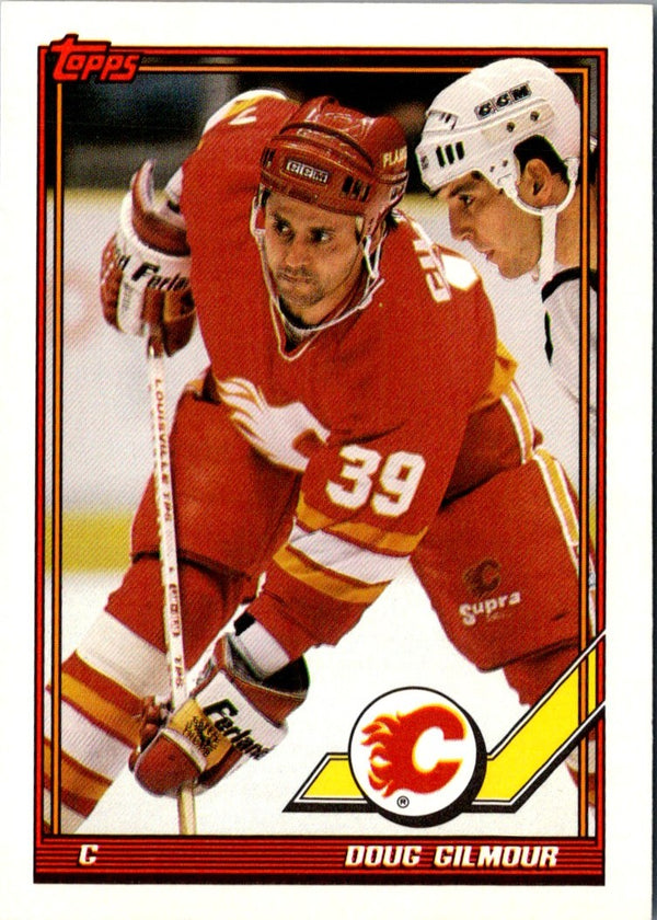 1991 Topps Doug Gilmour #208