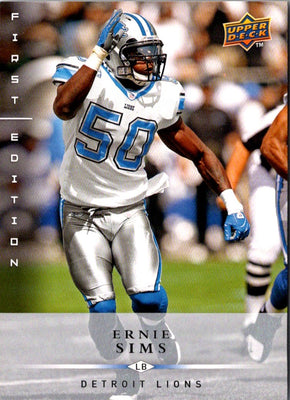 2008 Upper Deck First Edition Ernie Sims #53
