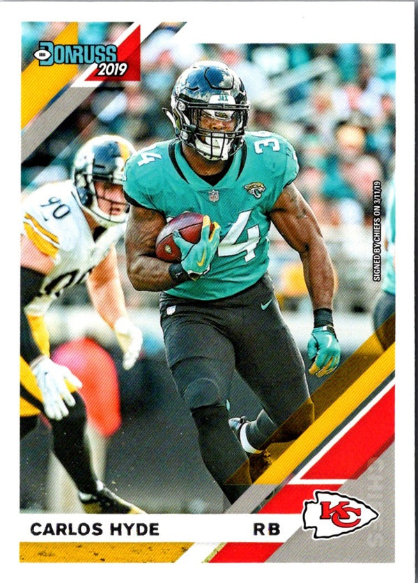 2019 Donruss Carlos Hyde #3