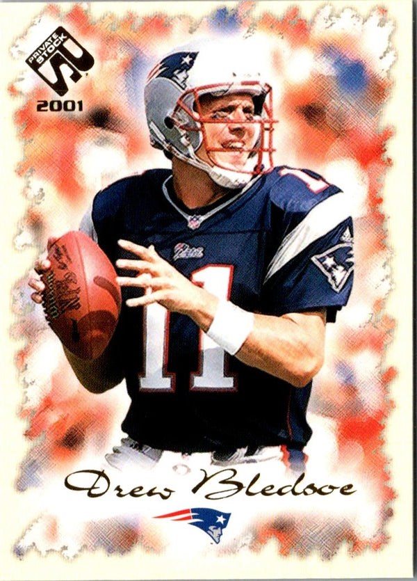 2001 Pacific Private Stock Drew Bledsoe #55