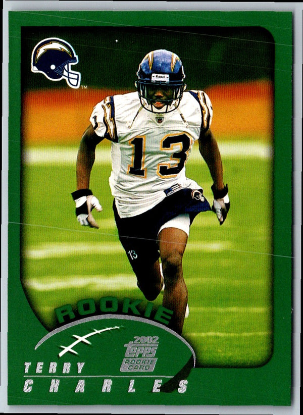 2002 Topps Terry Charles #325 Rookie