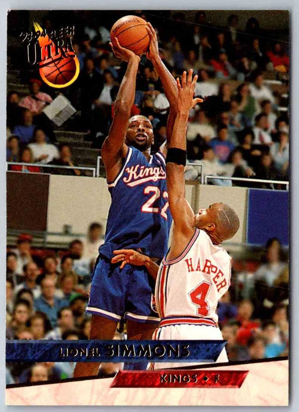 1992 Fleer Ultra Lionel Simmons #163