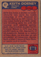 1985 Topps Keith Dorney #57