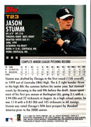 2000 Topps Chrome Traded & Rookies Jason Stumm
