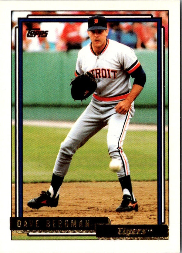 1992 Topps Dave Bergman #354