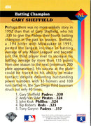 1992 Upper Deck Batting Odor