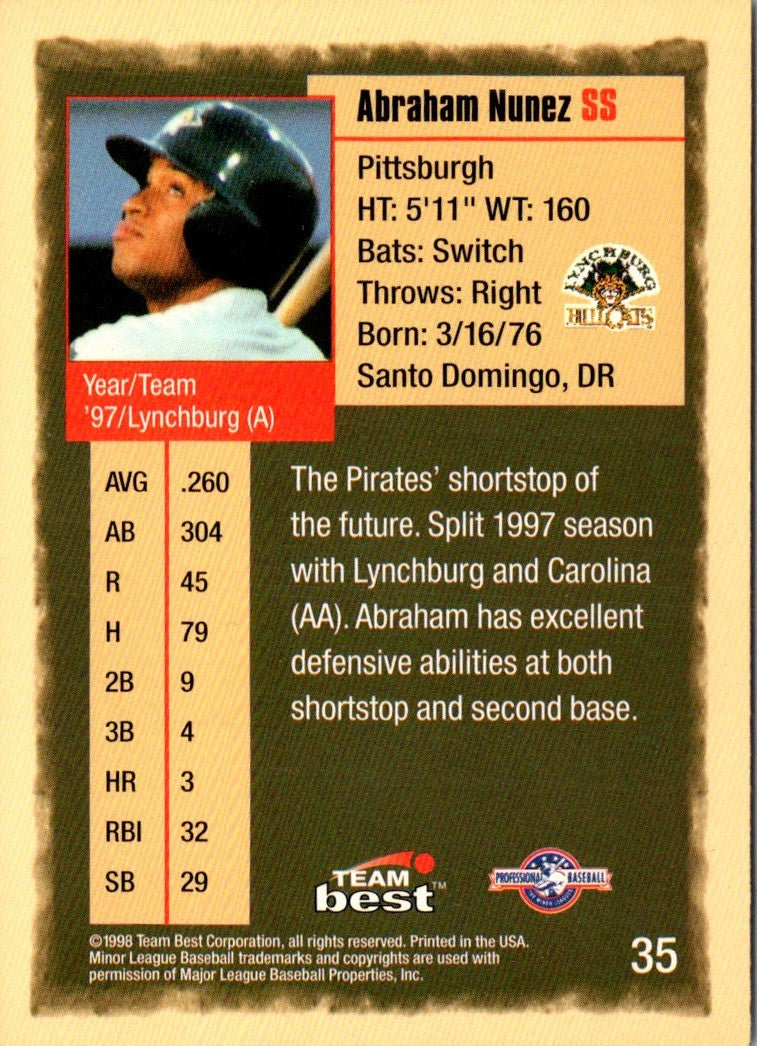 1998 Team Best Abraham Nunez