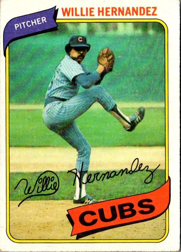 1980 Topps Willie Hernandez #472