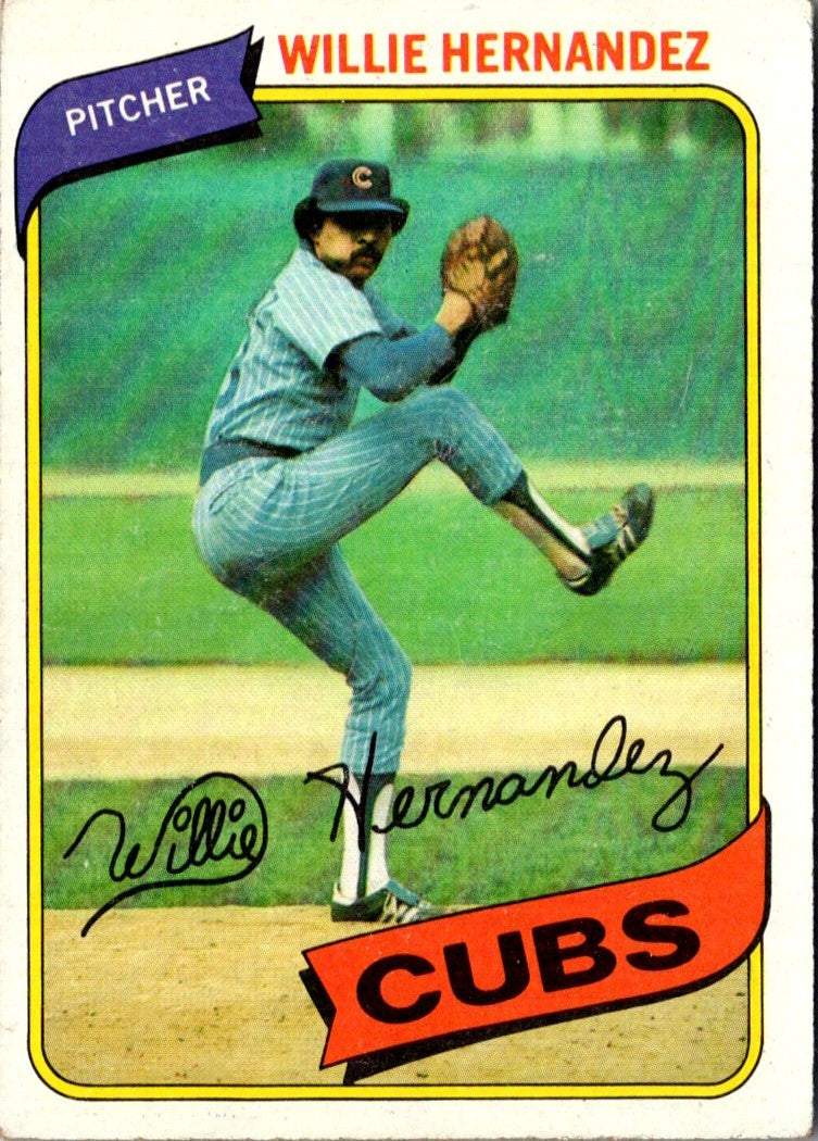 1980 Topps Willie Hernandez