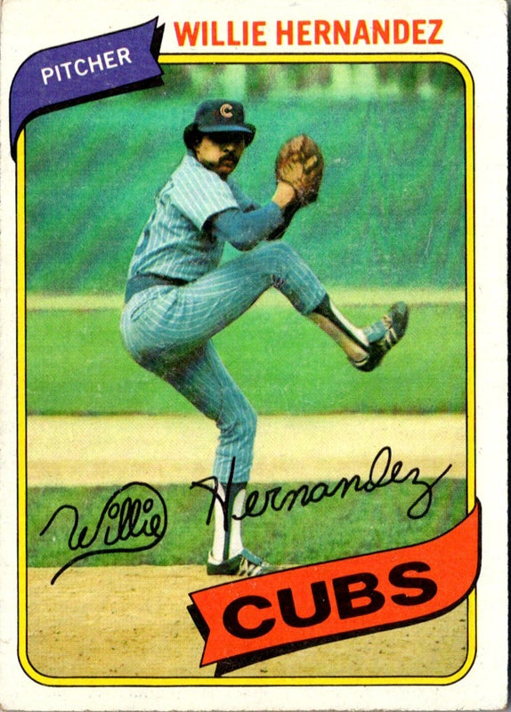 1980 Topps Willie Hernandez #472