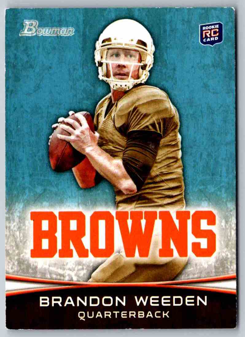 2014 Bowman Football Brandon Weeden