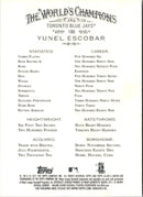 2011 Topps Allen & Ginter Yunel Escobar