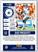 2018 Panini Dak Prescott