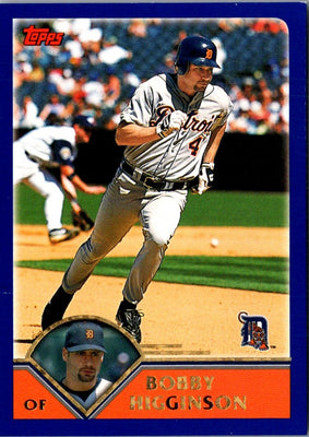 2003 Topps Bobby Higginson #52